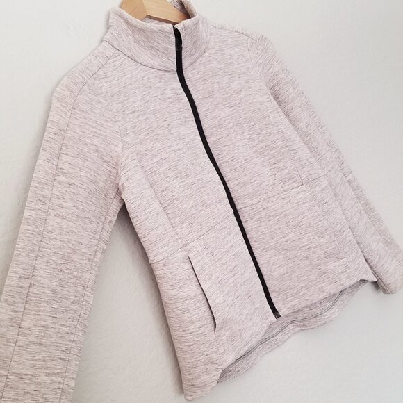 Lululemon Going Places Jacket Size 4 Space Dye Heather Pale Lilac Stretch C50416 - Picture 11 of 16